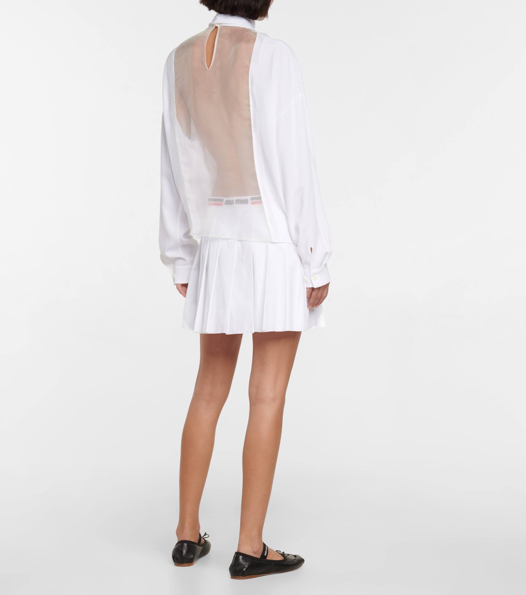 Sablé tie-neck blouse - 3