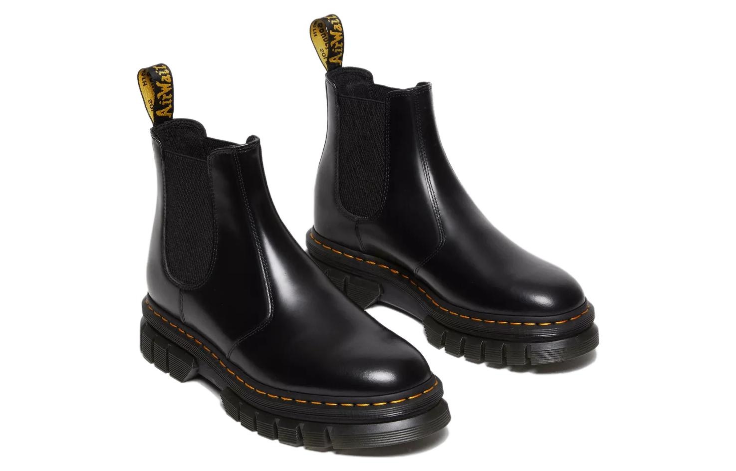Dr. Martens Rikard Polished Smooth Leather Chelsea Boots 'Black' 27834001 - 4