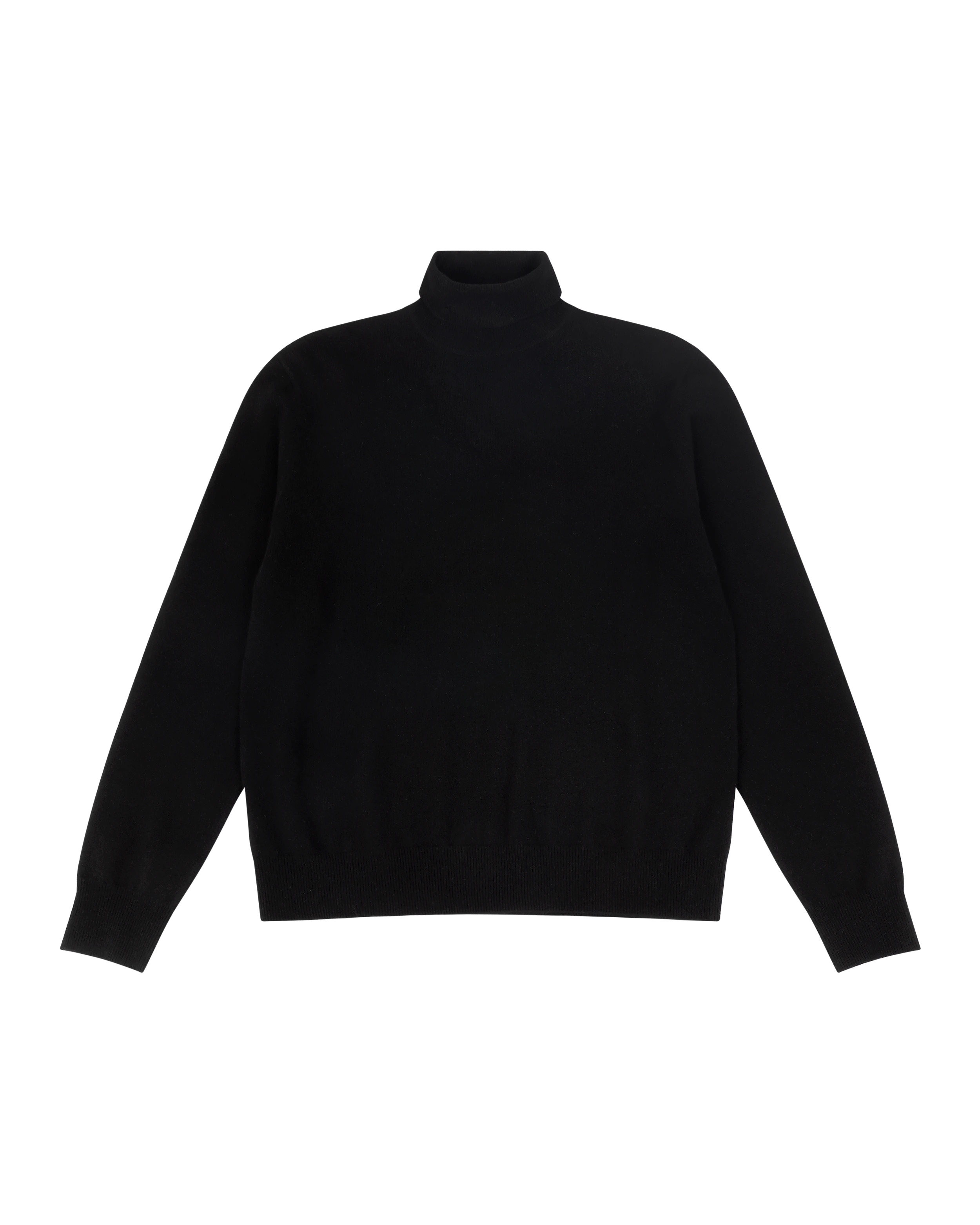 KNIT TURTLENECK BLACK - 6