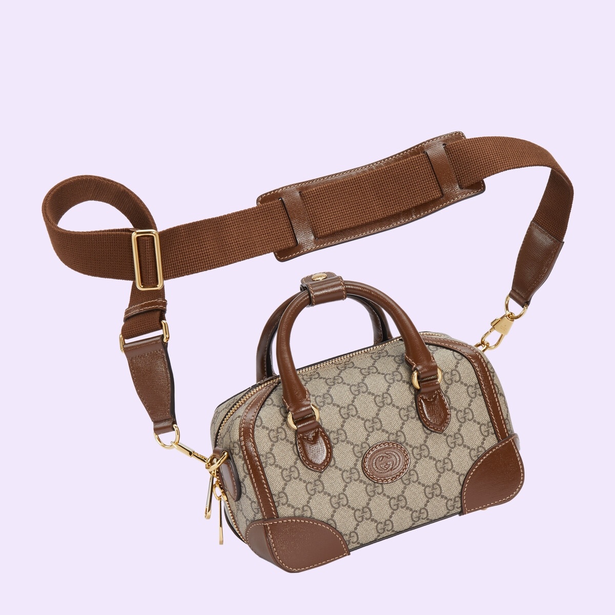 Small duffle bag with Interlocking G - 5