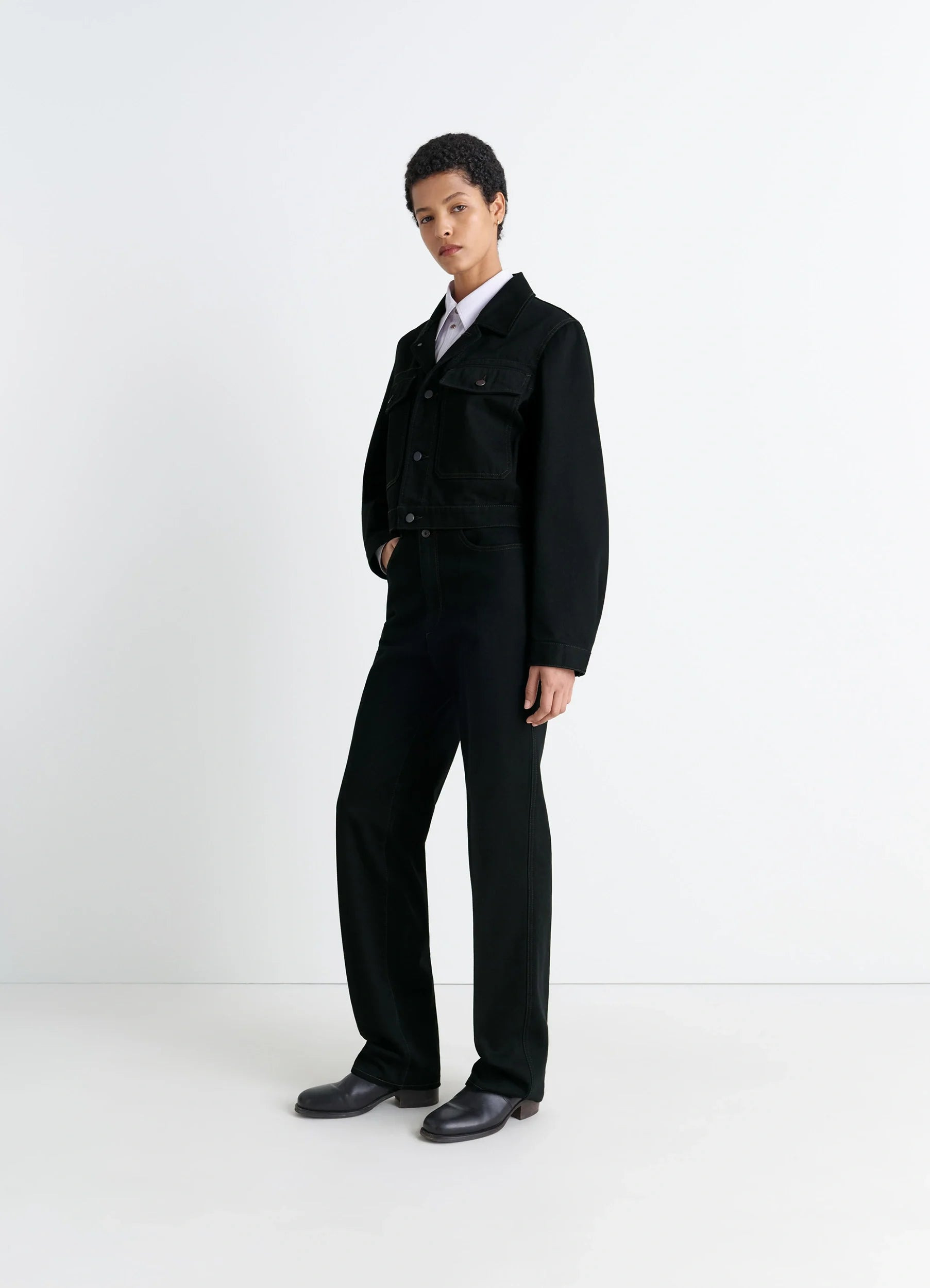 CROPPED BLOUSON - 3