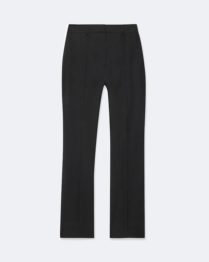 ROXANNE HIGH-RISE SLIM-FIT TAILORED PANTS - 1