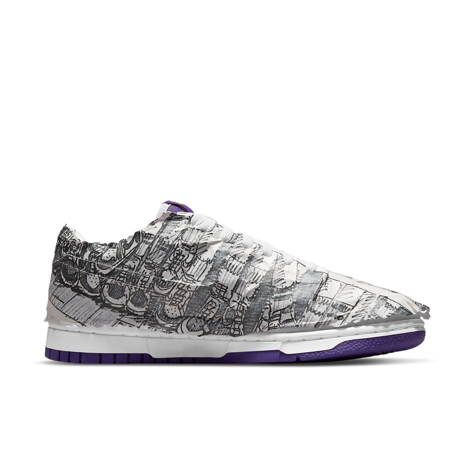(WMNS) Nike Dunk Low 'Flip The Old School' DJ4636-100 - 2