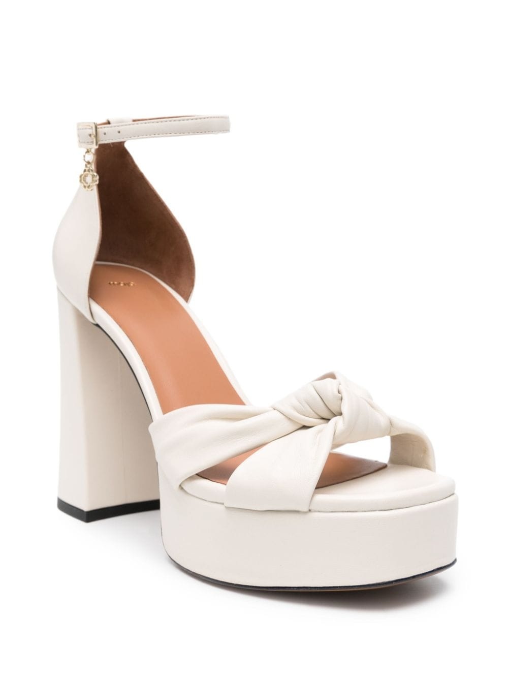 knotted platform sandals - 2