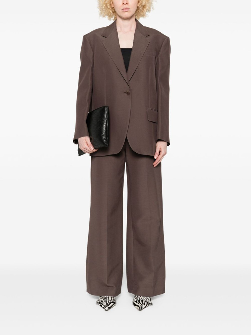 WEEKEND Max Mara single-button dropped-shoulder blazer outlook