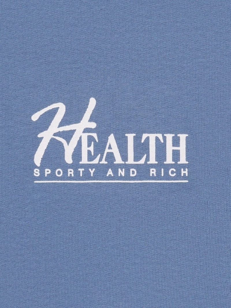 Sporty & Rich Health logo-print sweatshirt outlook