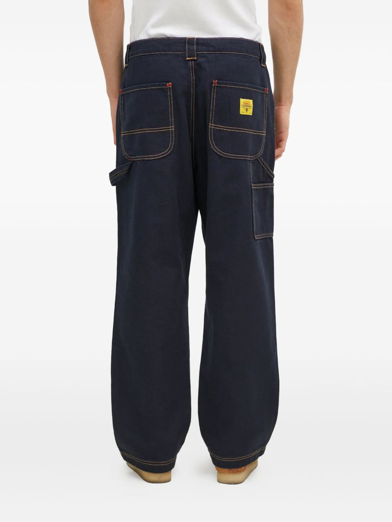 contrast-stitch carpenter jeans 3