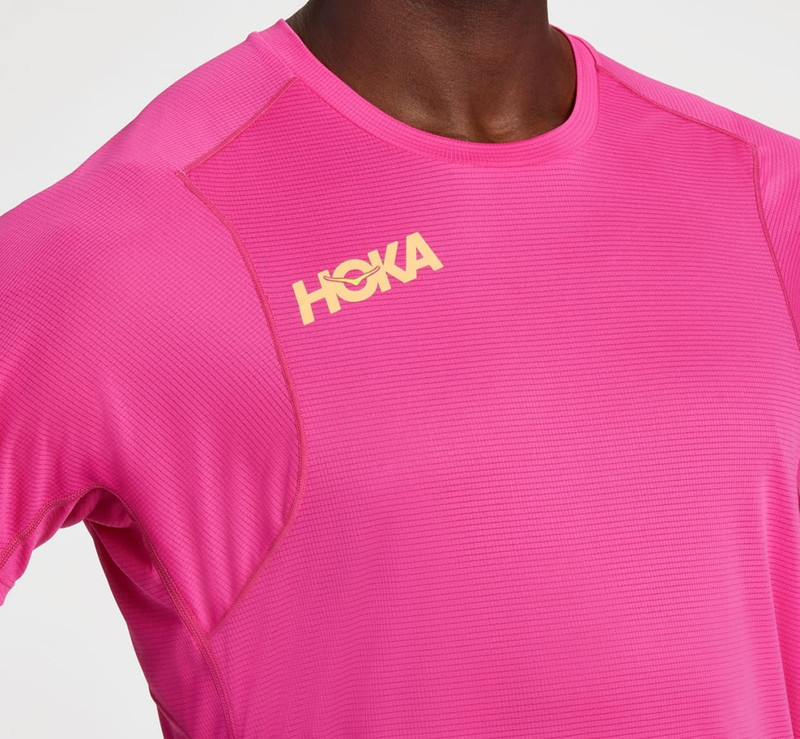 HOKA Men's Glide Short Sleeve outlook