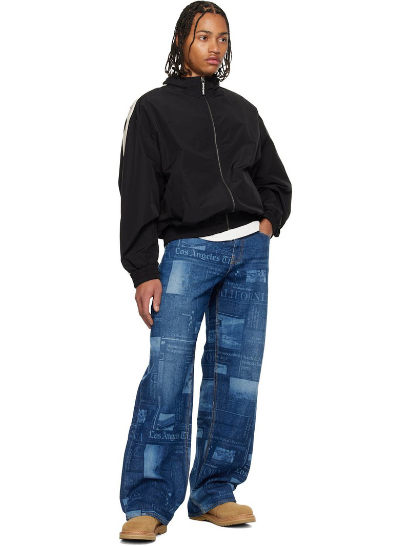Palm Angels Blue LA Times Edition Jeans outlook