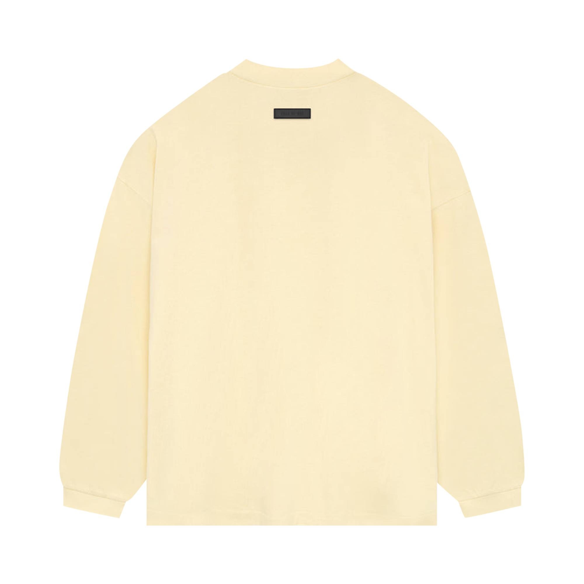Fear of God Essentials Long-Sleeve Tee 'Garden Yellow' - 2