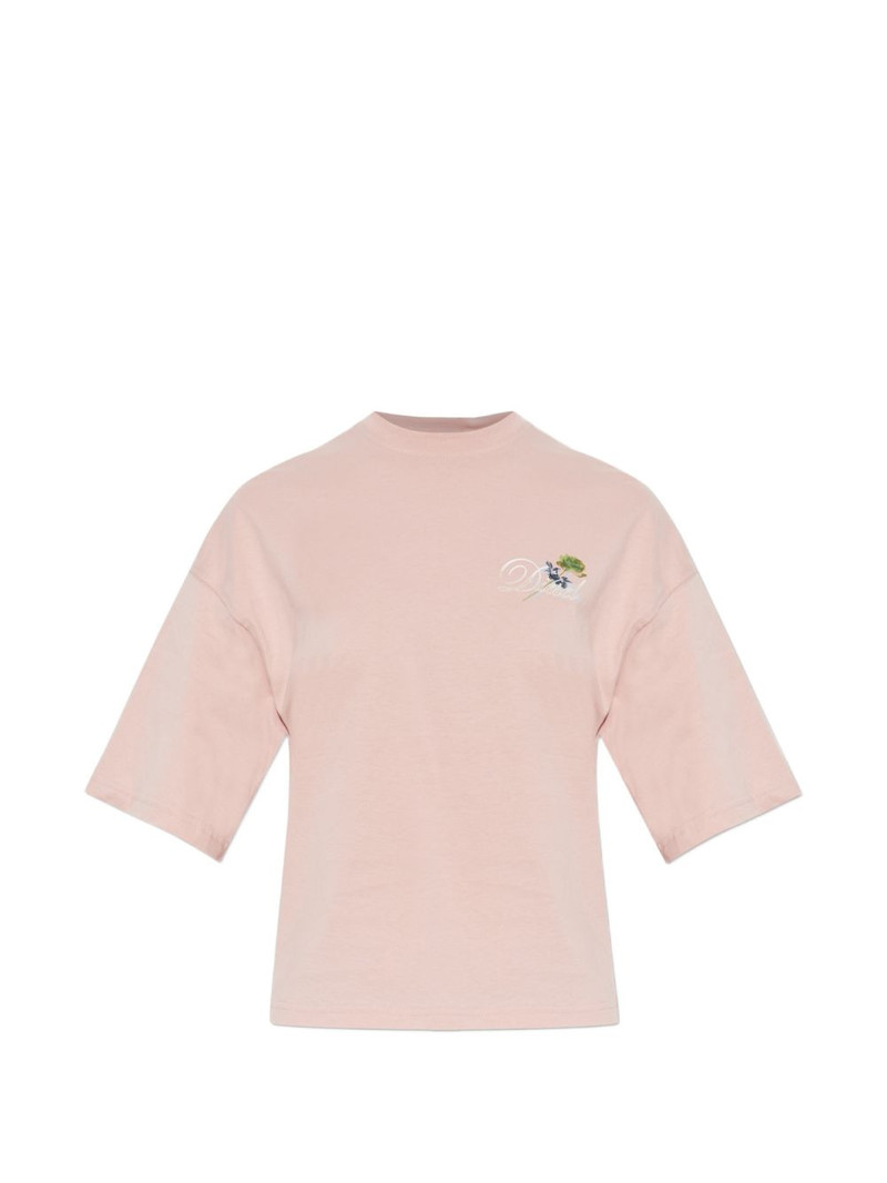 T-Cropyn embroidered-logo T-shirt 1