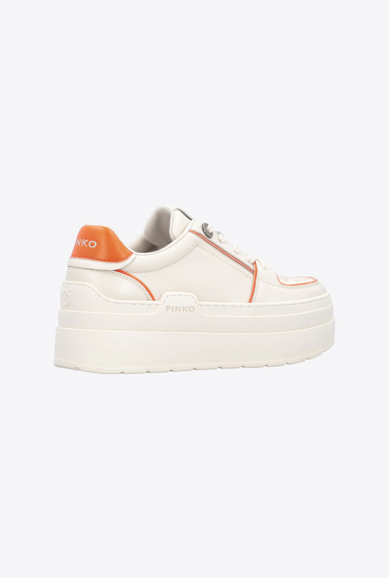 TWO-TONE PLATFORM SNEAKERS 3