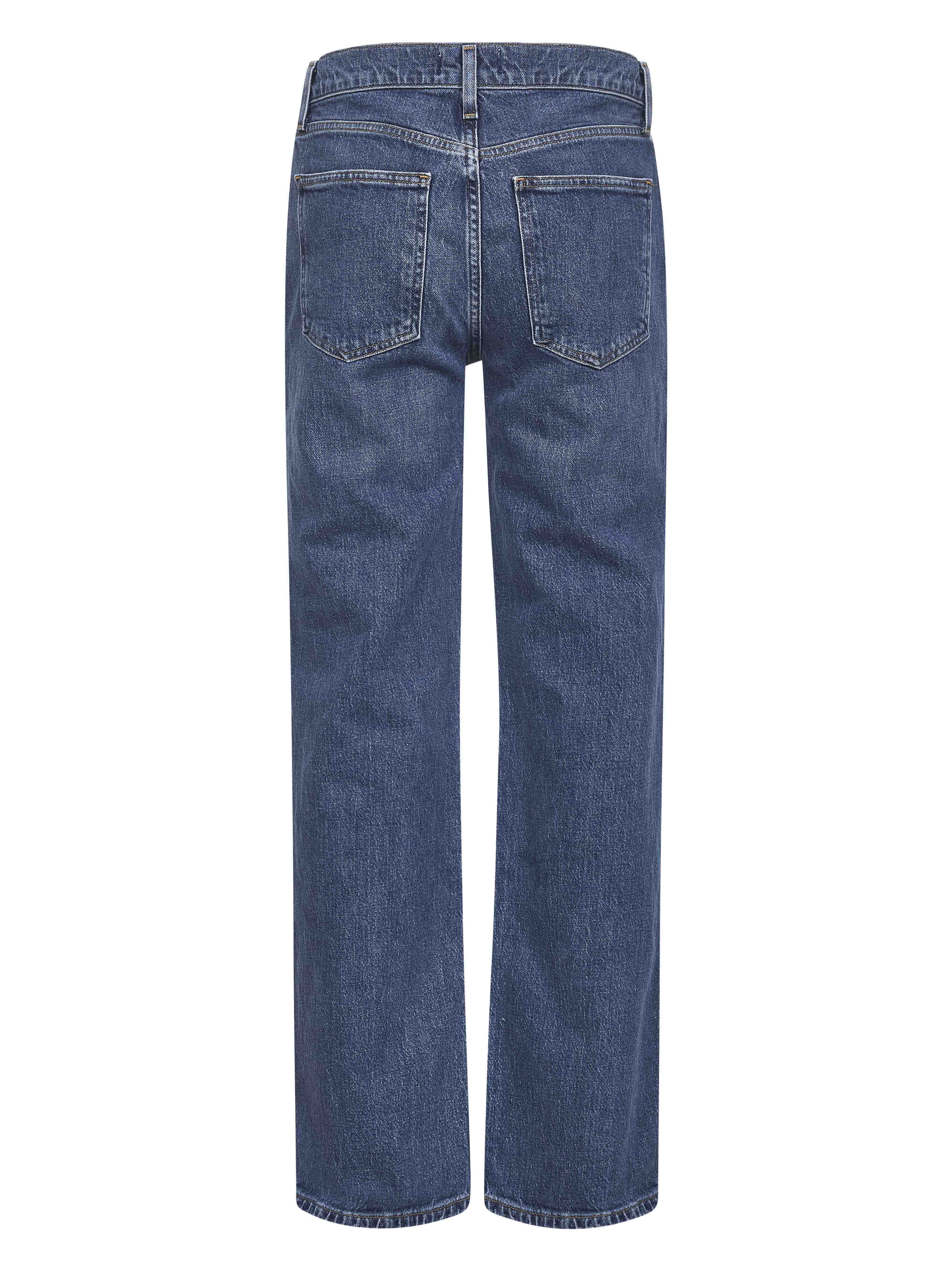 Blue denim Harper Straight jeans - 2