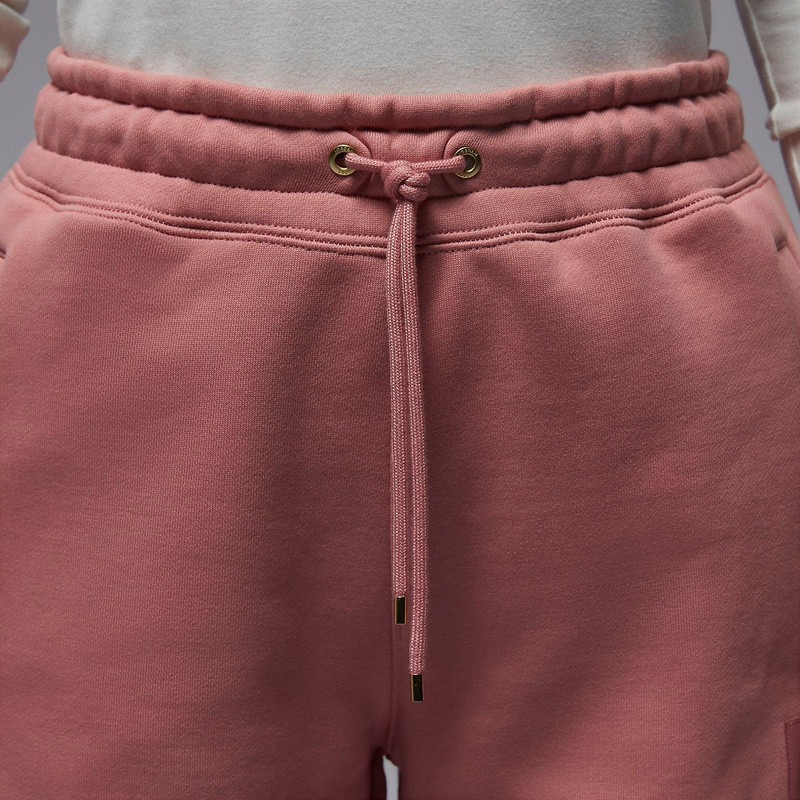 Jordan (WMNS) Air Jordan Flight Sweatpants 'Stardust Red' FD7225-618 outlook