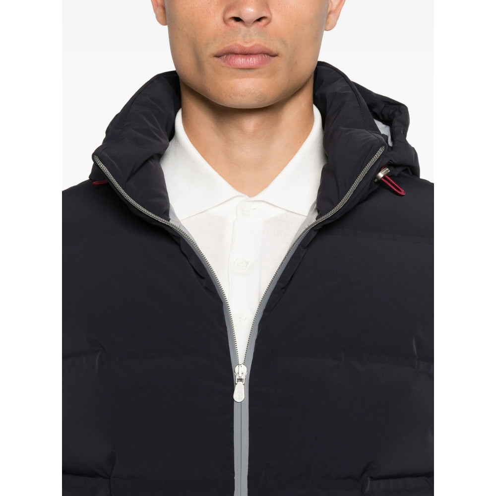 Brunello Cucinelli Blue Jackets - Padded & Down Jackets Men - 4