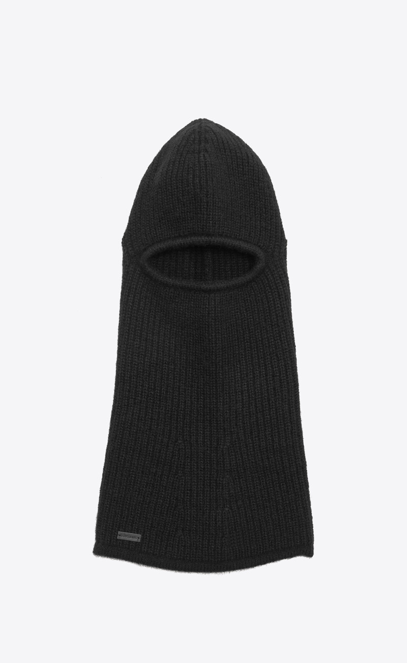 balaclava in alpaca and wool - 1