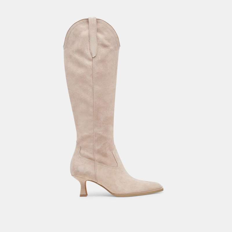 ARIANA BOOTS TAUPE SUEDE 1