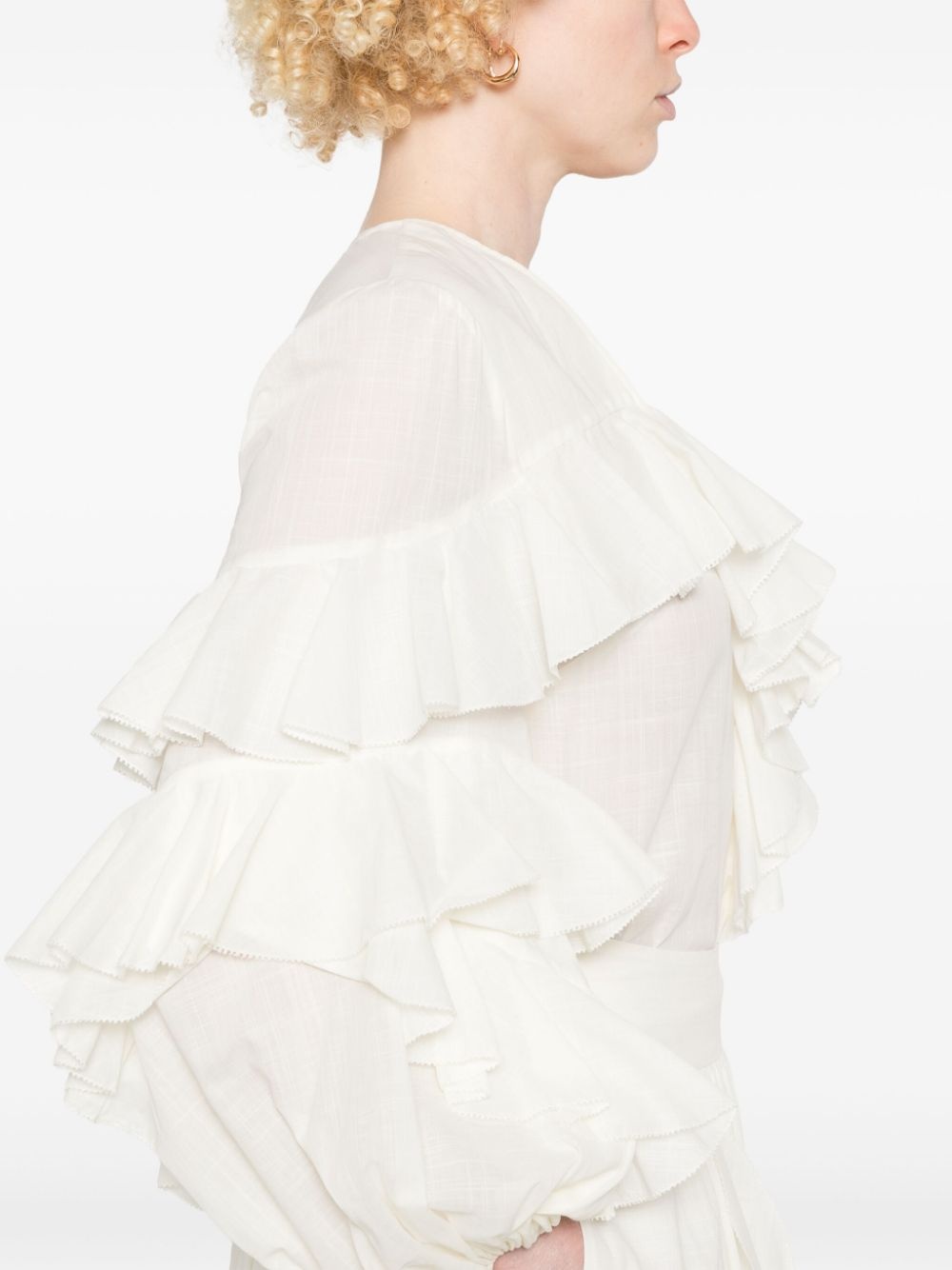 ruffled blouse - 5
