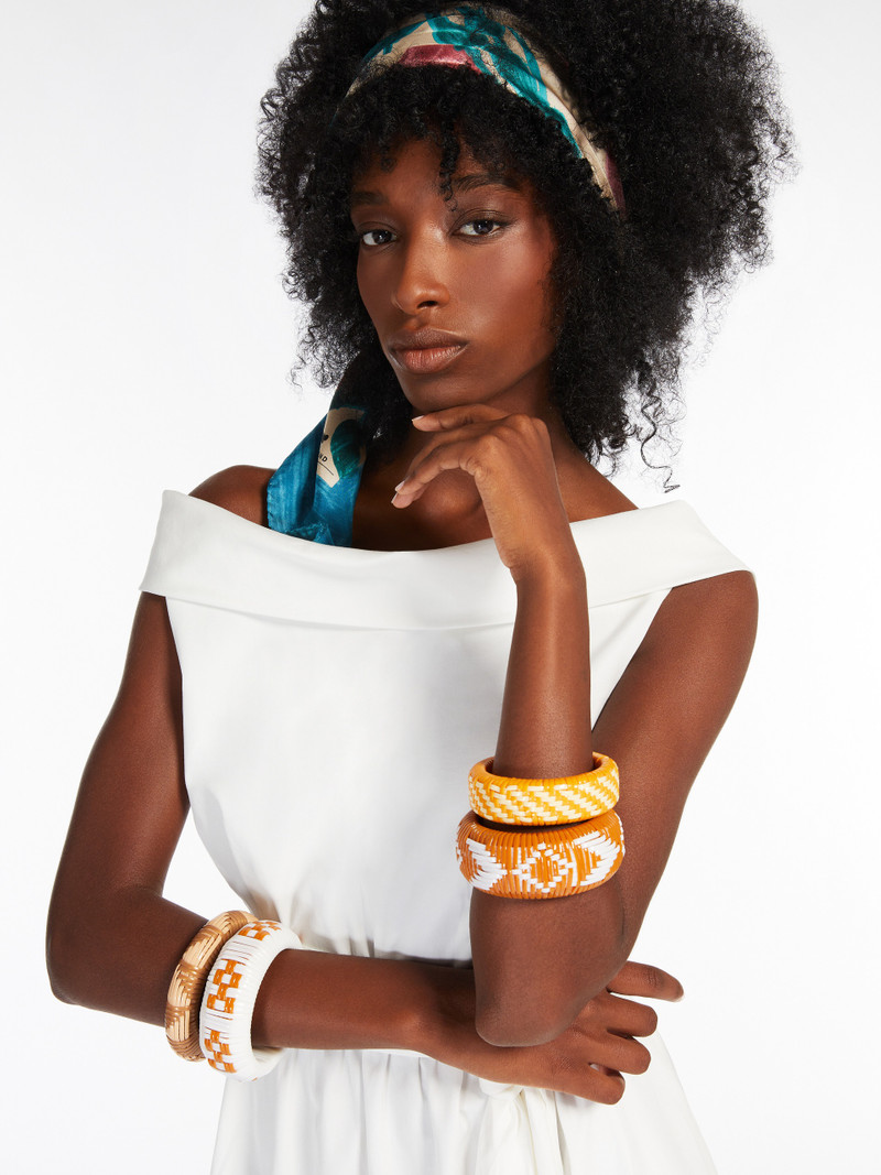 ARAL Resin bracelet set 4