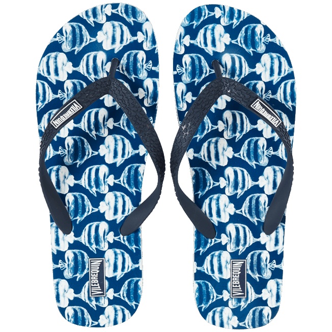 Men Flipflop Batik Fishes - 2