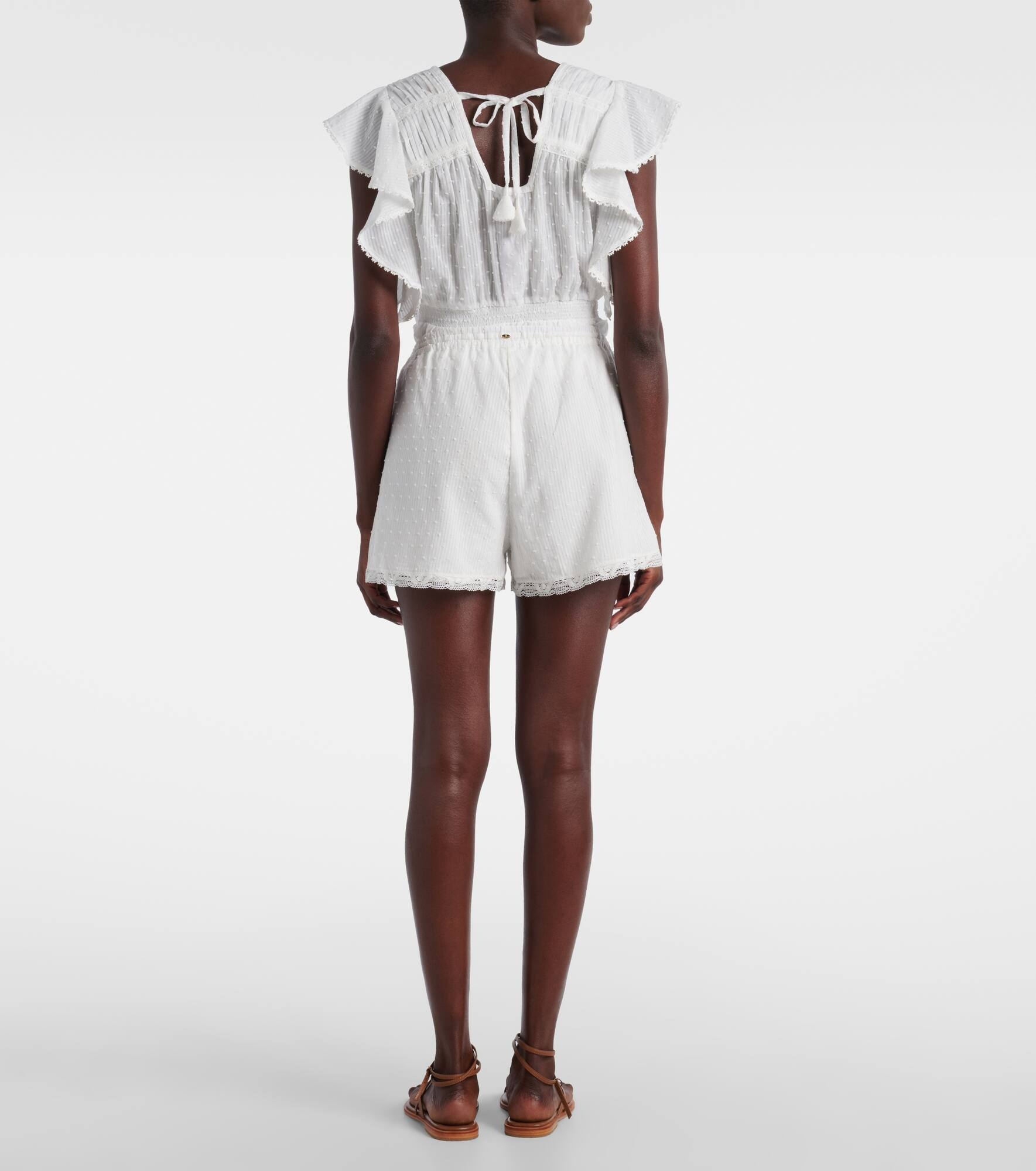 Cruse cotton wide-leg shorts - 3