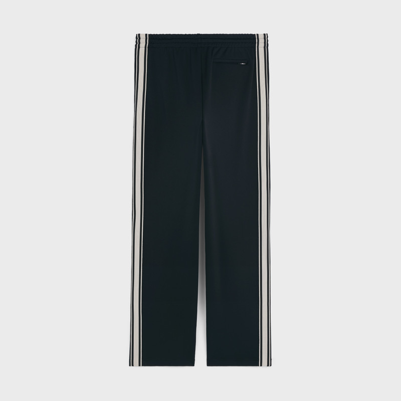 CELINE CELINE EMBROIDERED TRACK PANTS IN DOUBLE FACE JERSEY outlook