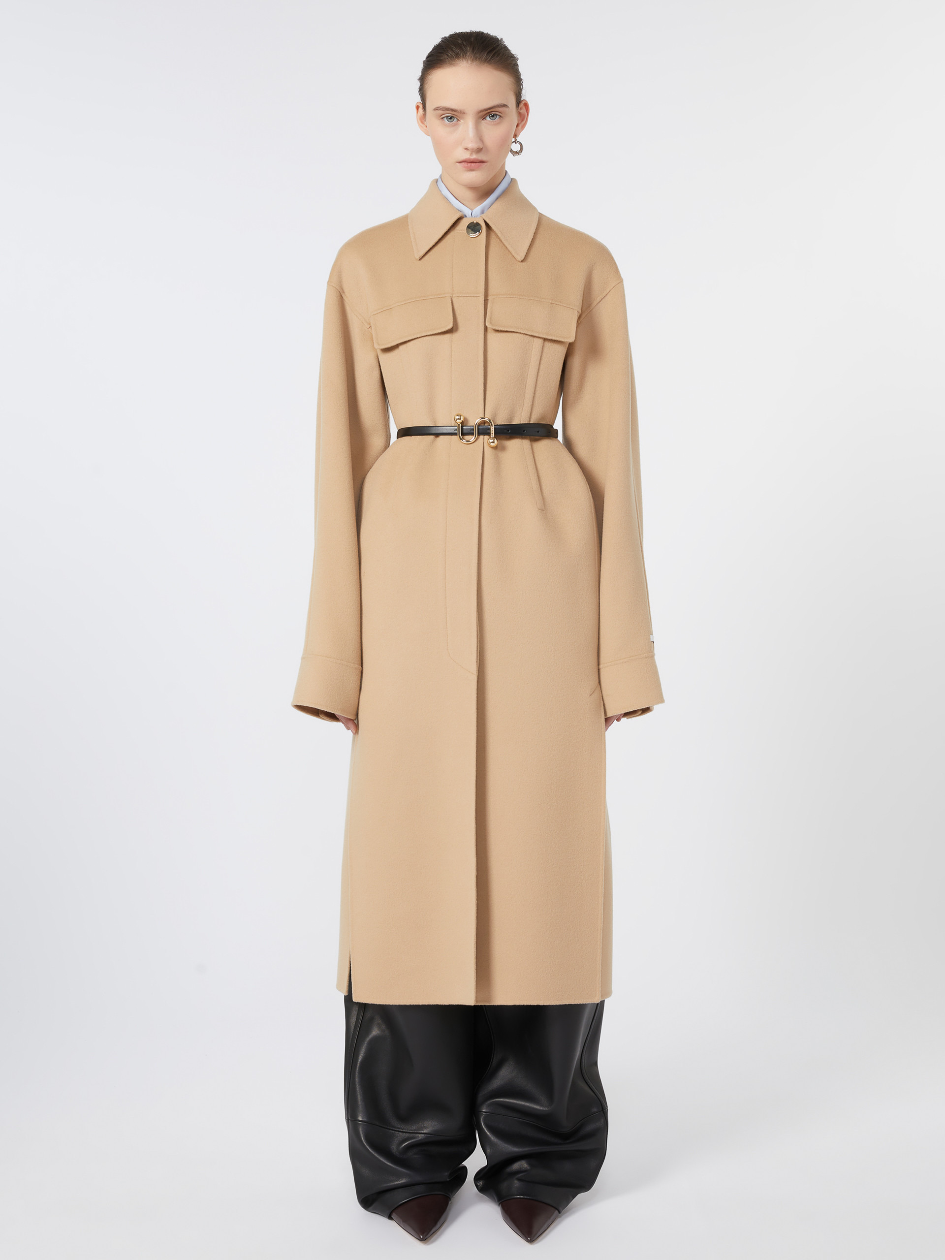 OLIO Slim-fit wool coat - 3