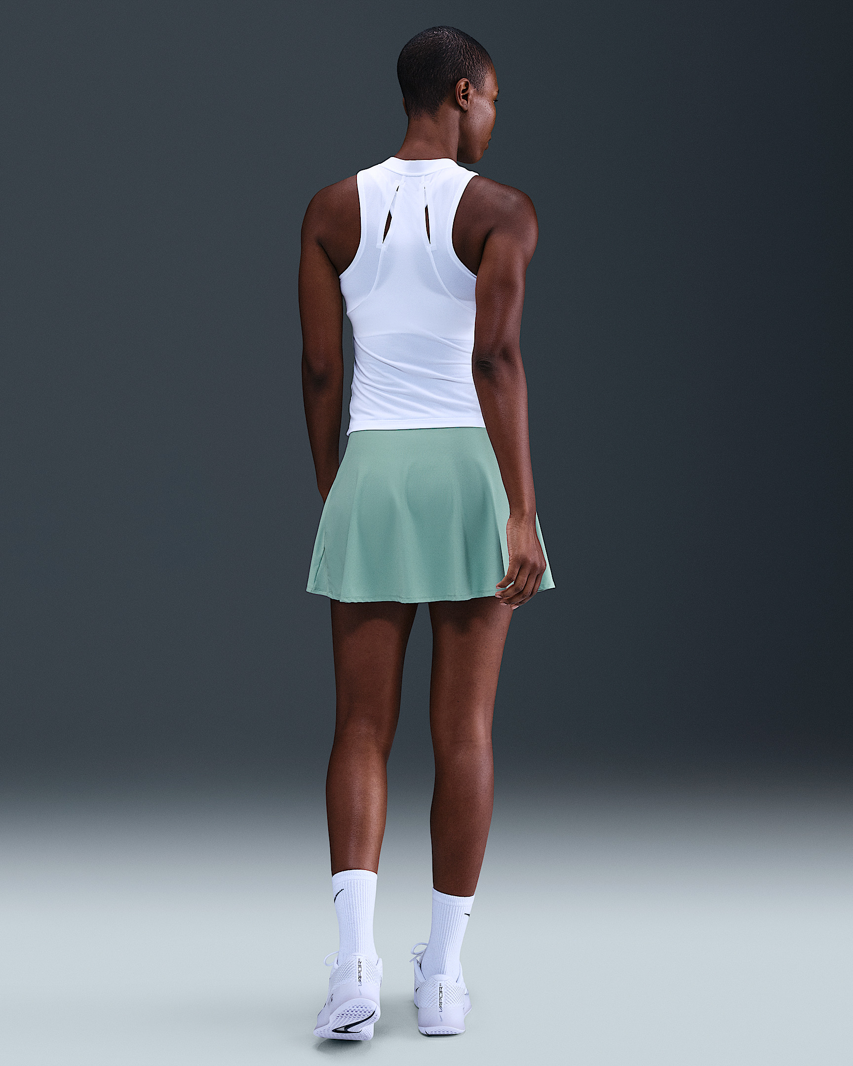Nike Victory Women's Dri-FIT Short Flouncy Tennis Skirt - 4