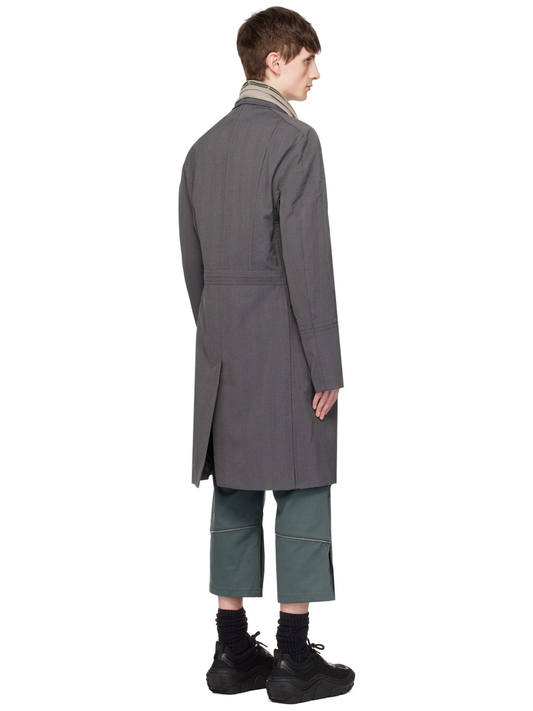 Gray Brecht Coat - 3