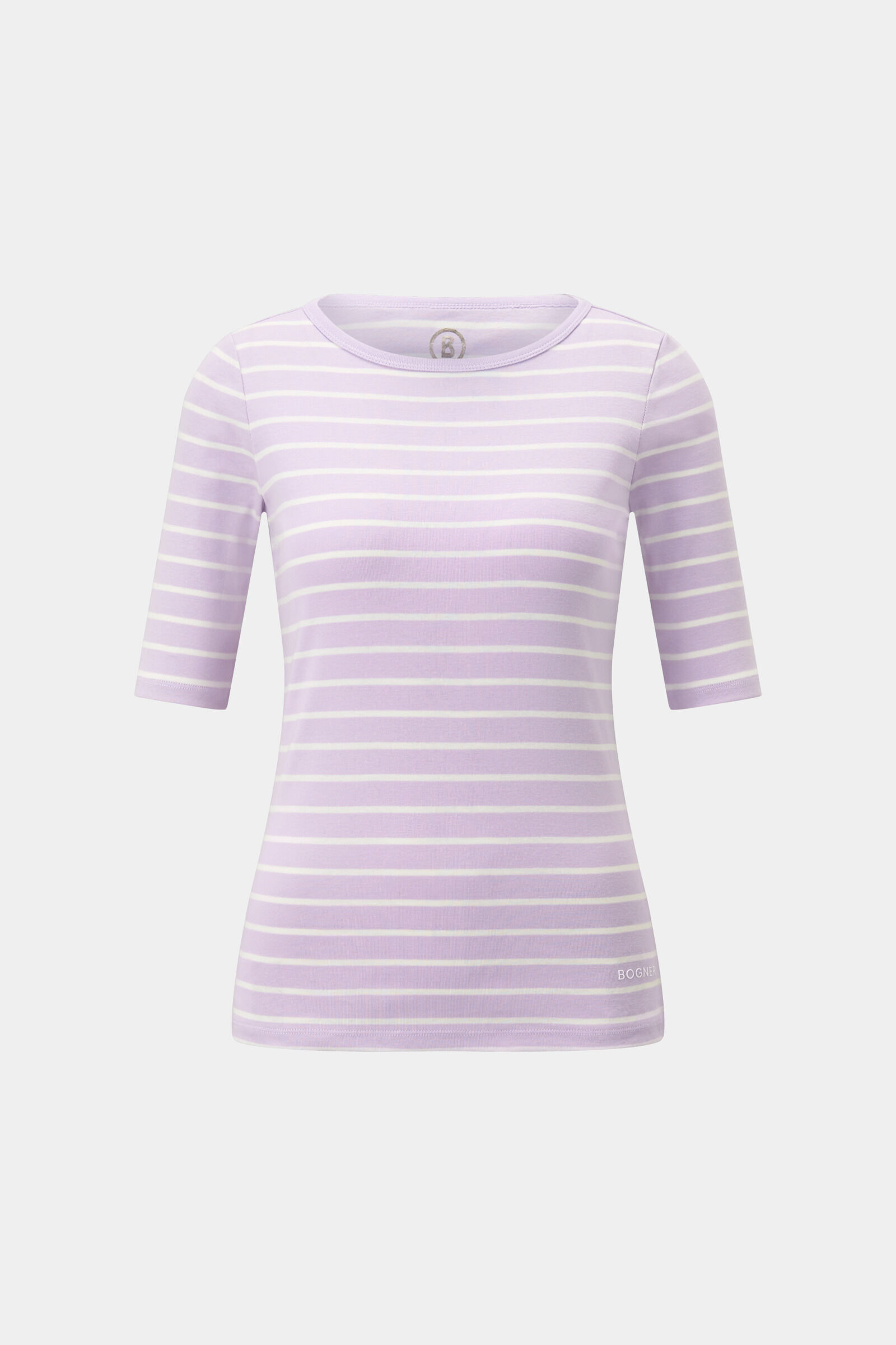 T-shirt Louna in Lilac/Off-White - 1