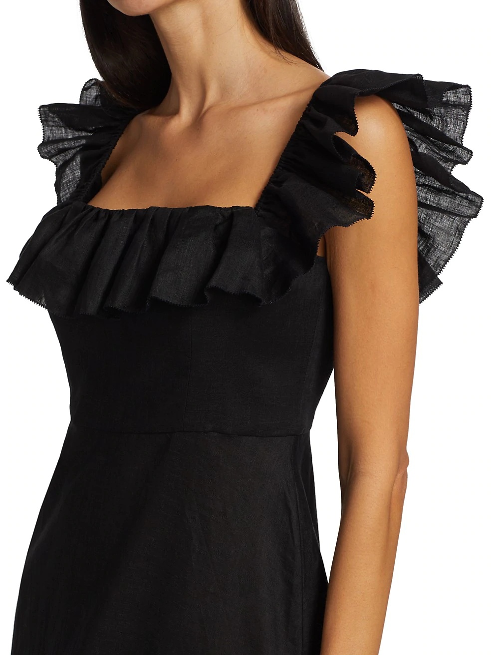 Fiesta Ruffle Midi Dress - 6