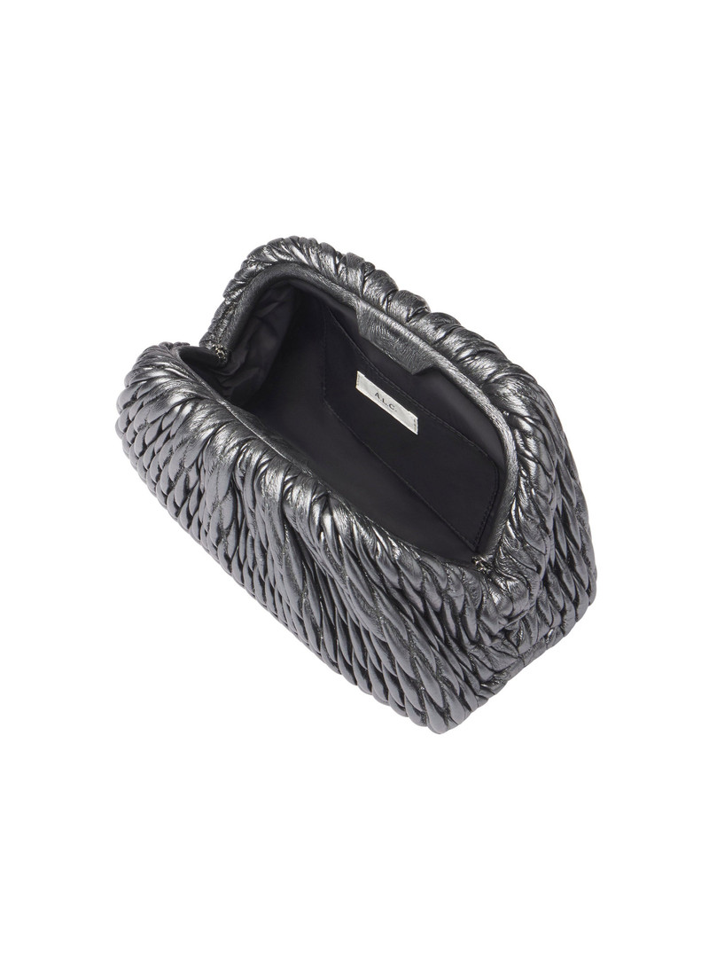 Enzo Metallic Clutch Bag 3