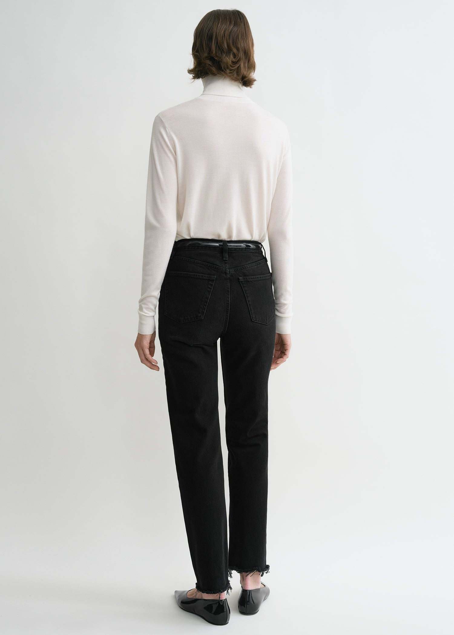Classic cut denim black - 4
