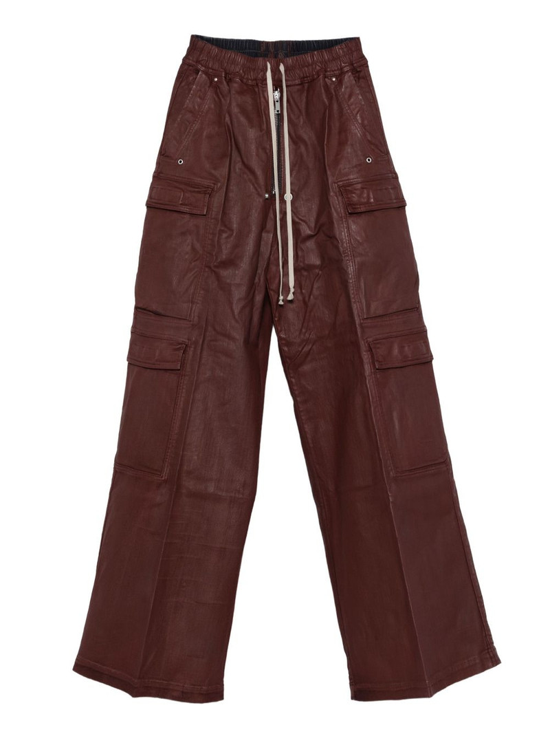 cargo-pocket drawstring trousers 1