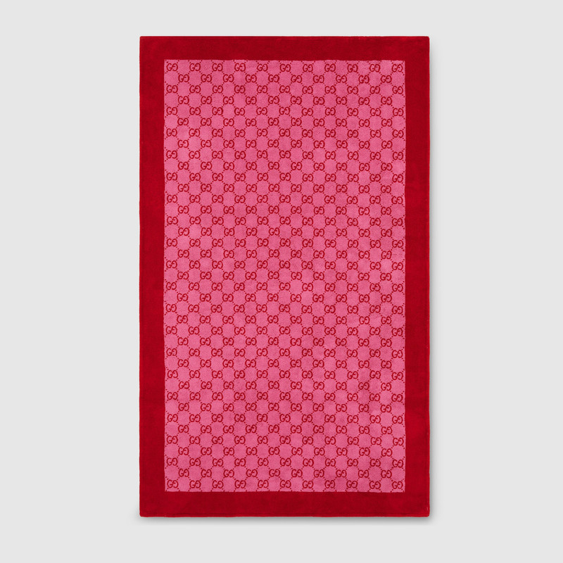 GUCCI GG terrycloth beach blanket outlook