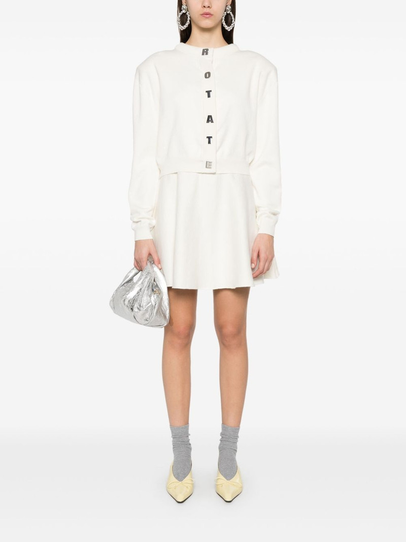ROTATE firm-knit mini skirt outlook