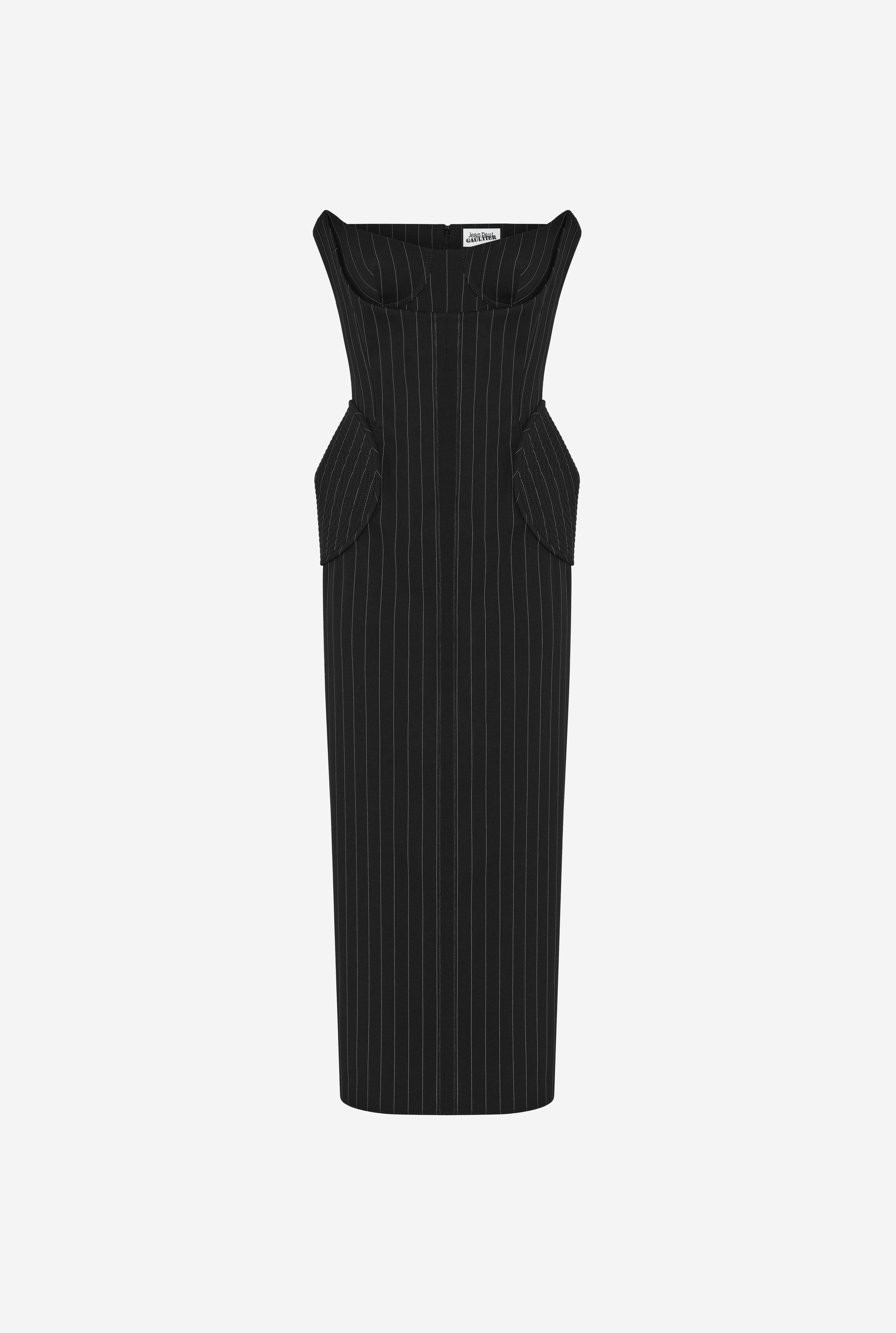THE LONG BUSTIER DRESS - 7