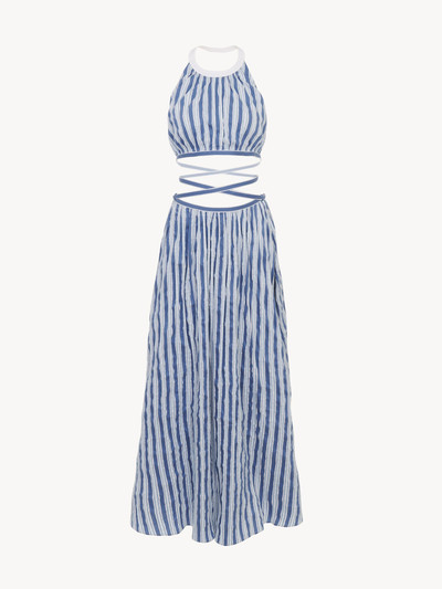 Chloé TWO-PART BACKLESS DRESS outlook