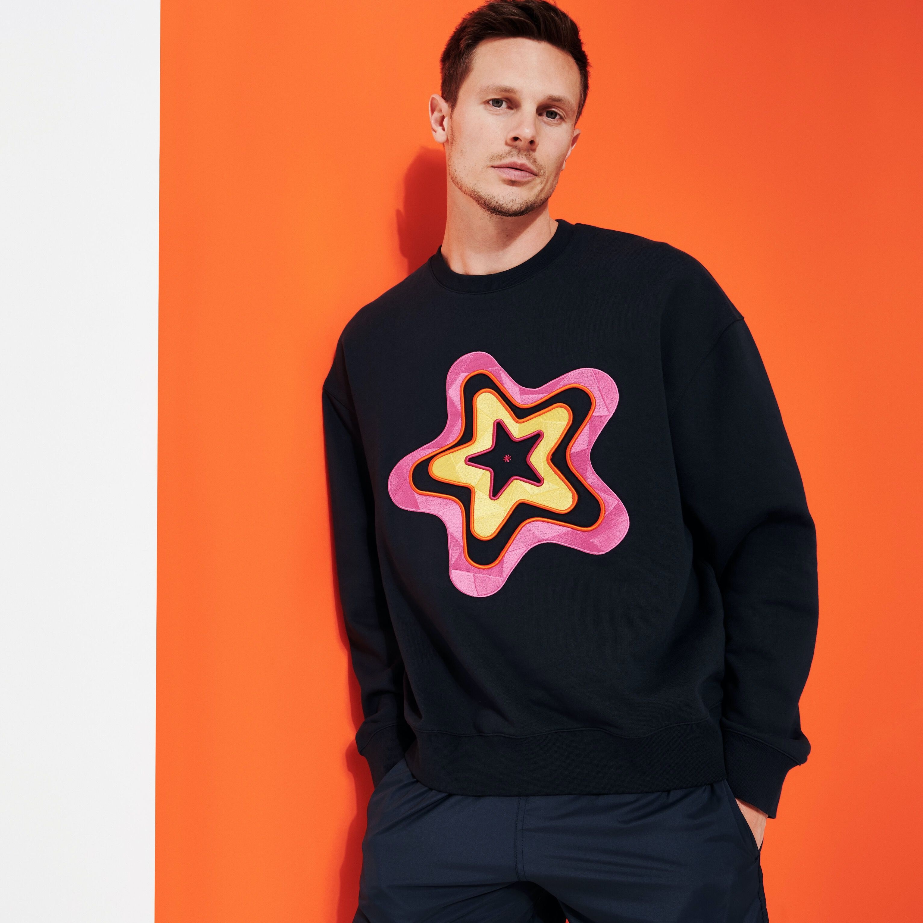 Men Cotton Sweatshirt Stars Gift - 3