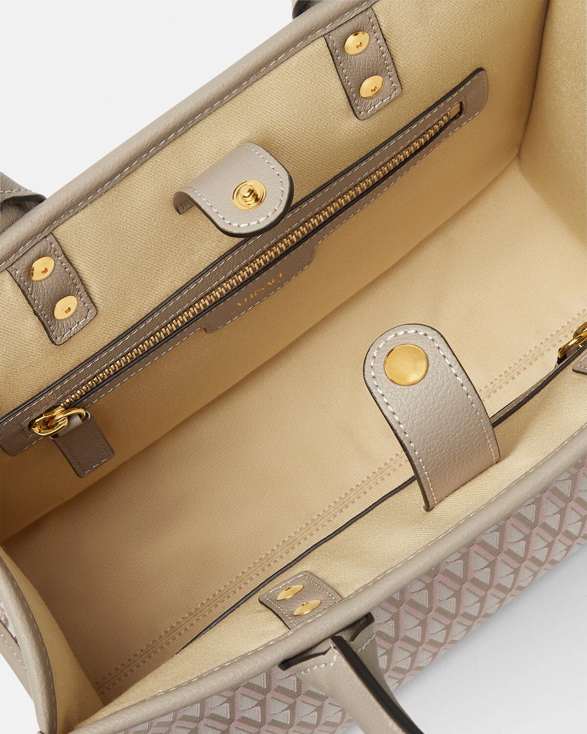 V Allover La Medusa Small Tote Bag - 3