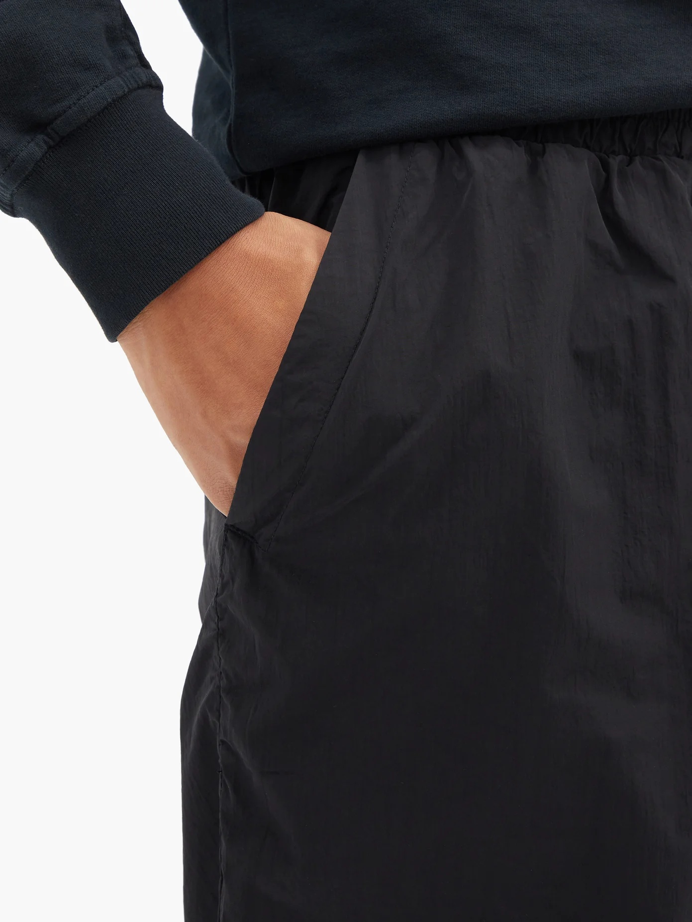 Goggle-lens technical track pants - 4