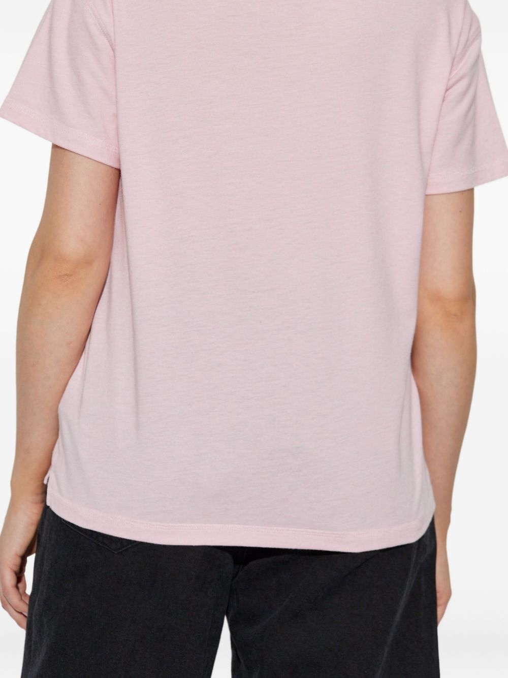 embroidered-logo t-shirt - 4