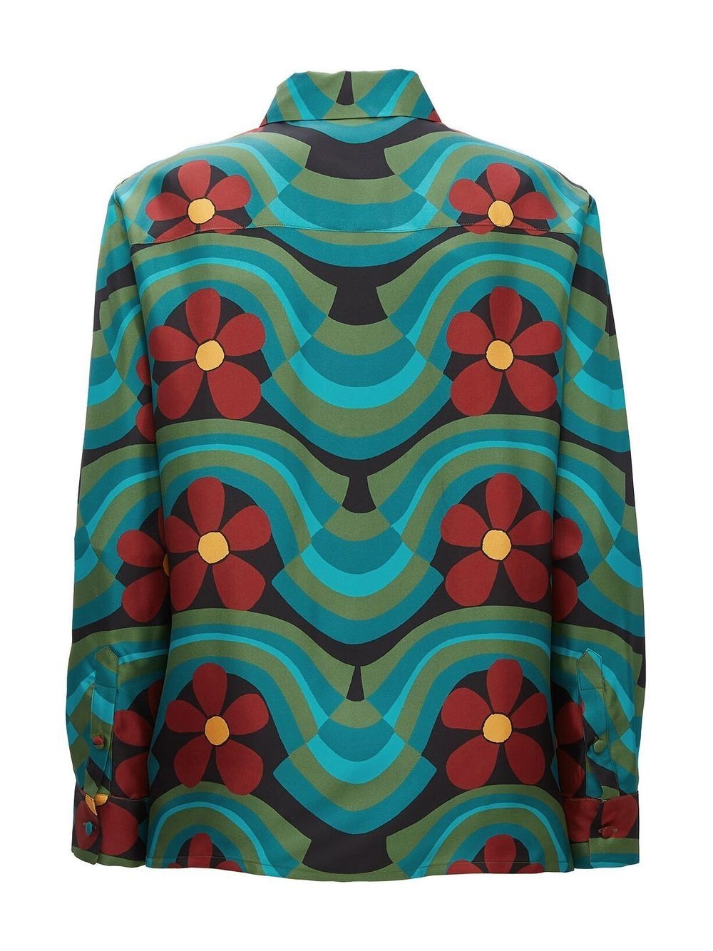 Boy graphic-print silk shirt - 4