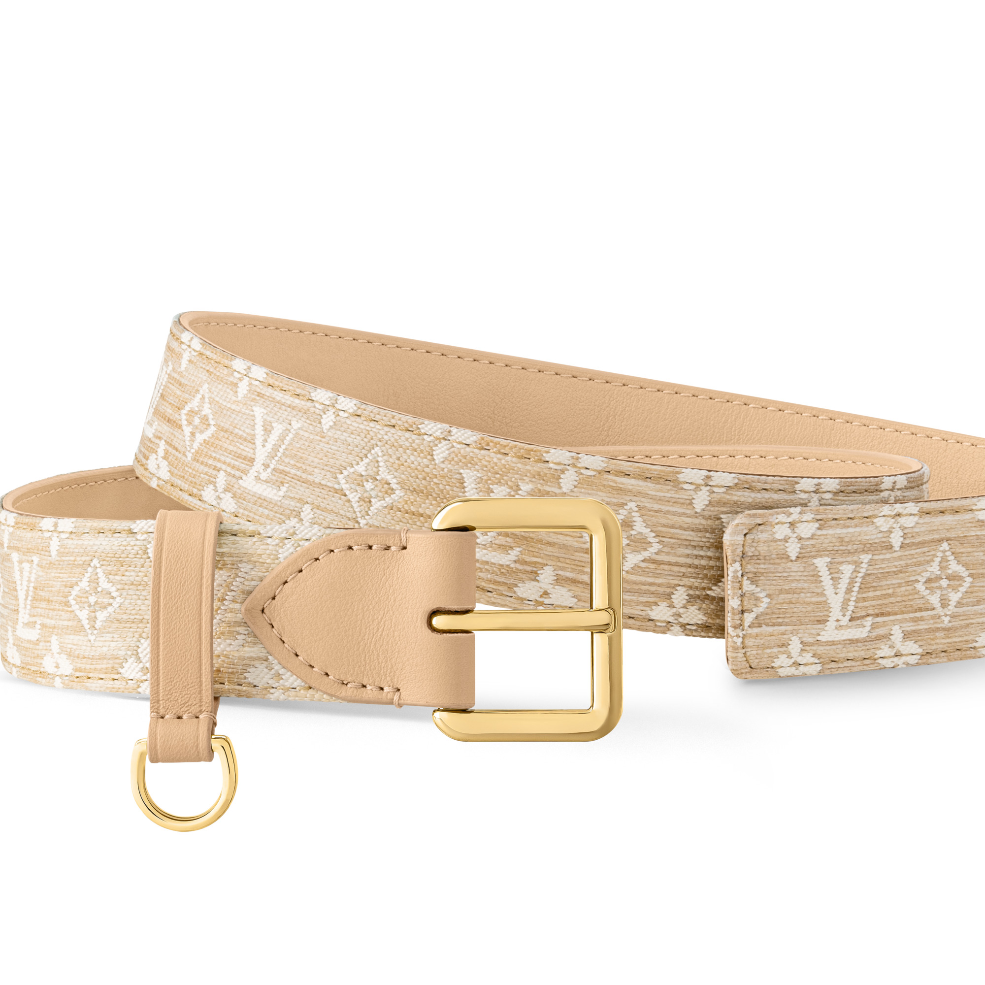 D-Ring Raffia 30mm Belt - 2