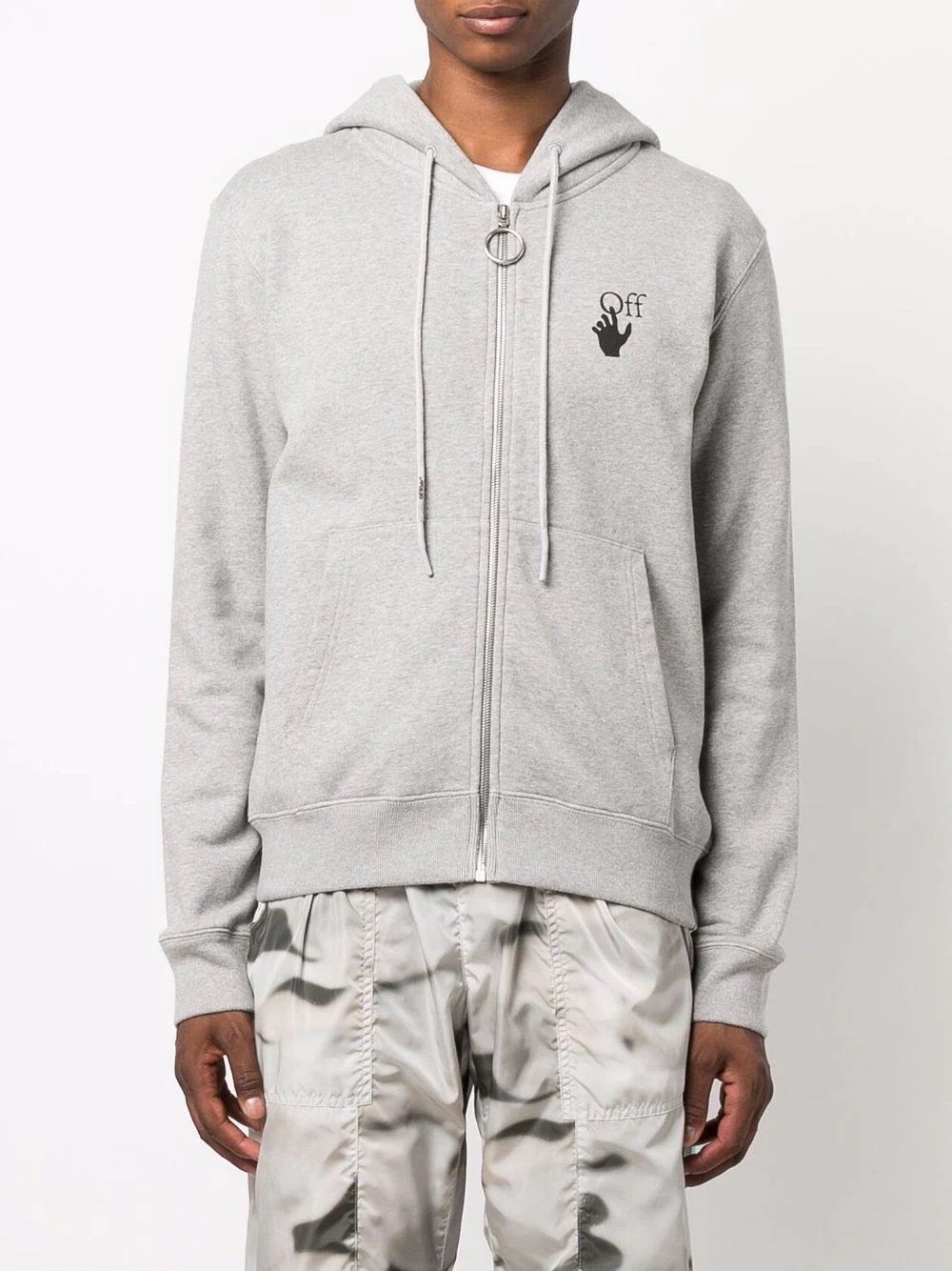 logo-print Arrows hoodie - 3