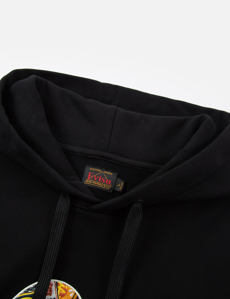 EVISU SQUAD SEAGULL PRINT HOODED SWEATSHIRT 9