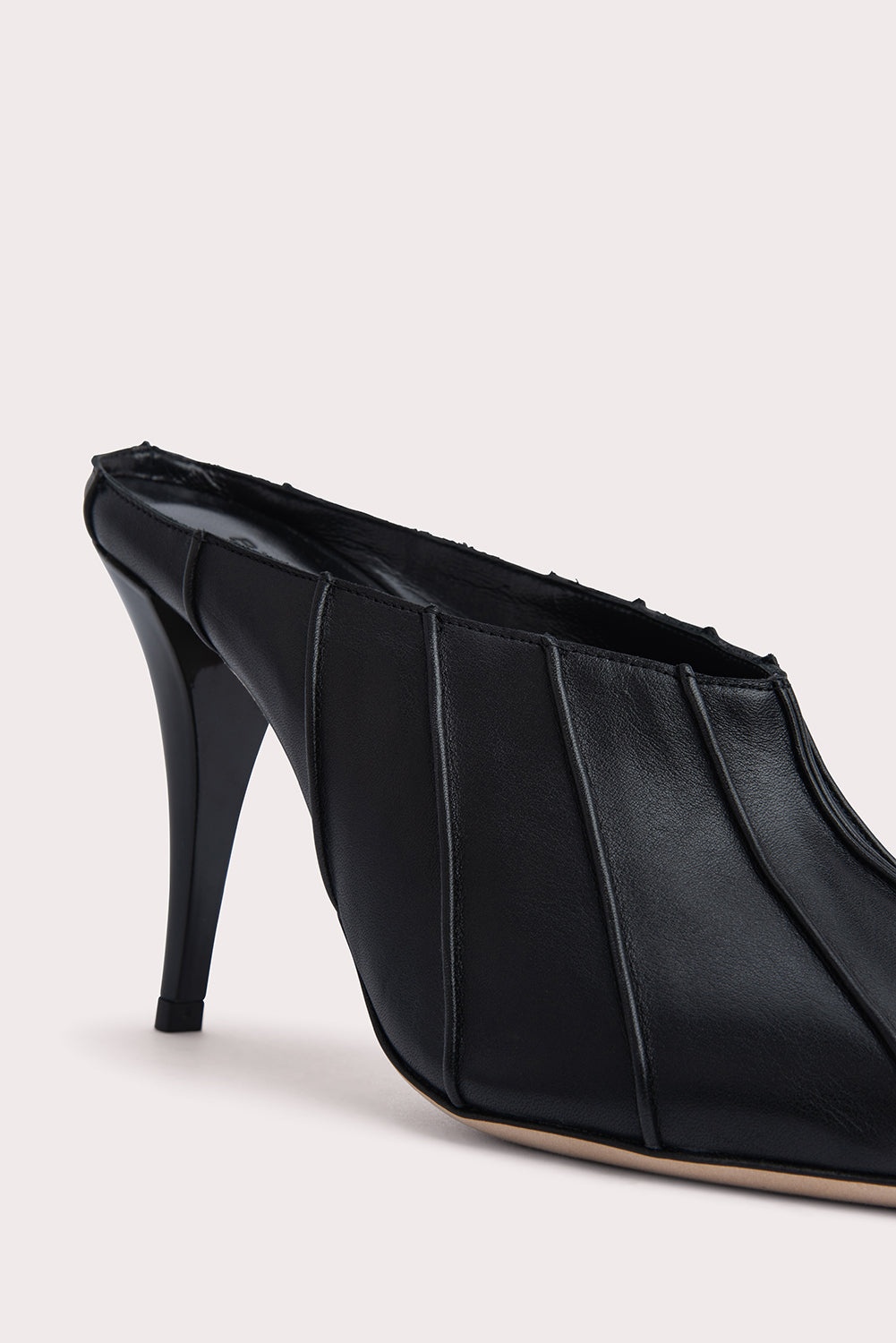 Trish Black Nappa Leather - 6