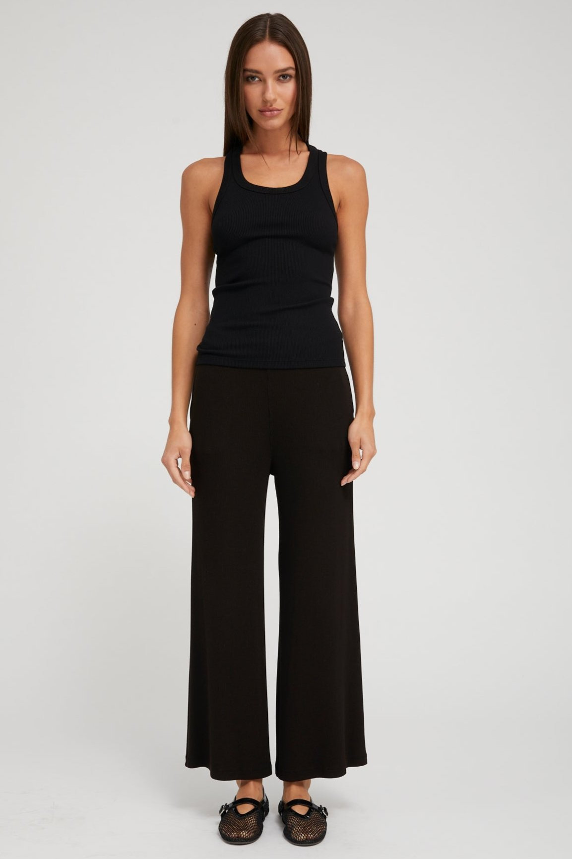 BLACK RIB CULOTTE - 2