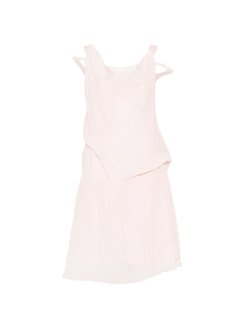 crincled midi dress 1