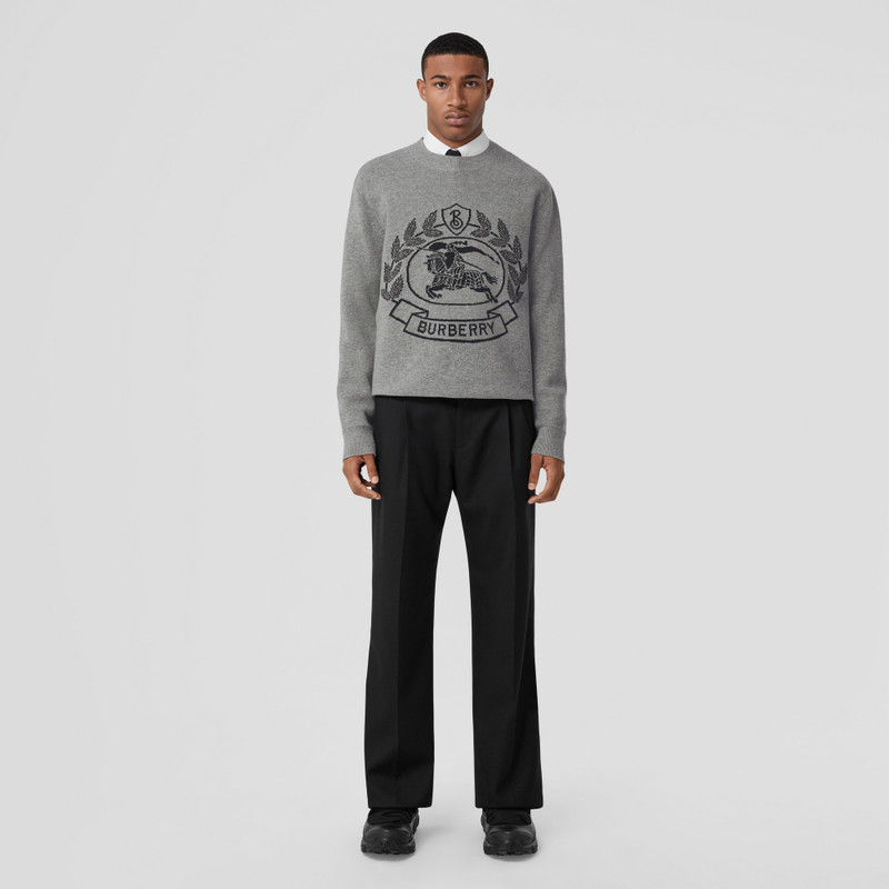 EKD Wool Jacquard Oversized Sweater 4